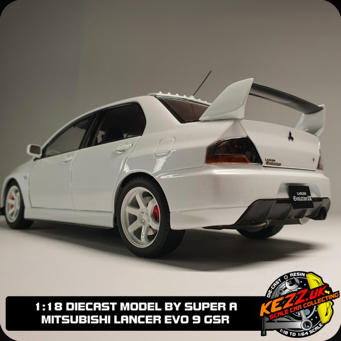 Mitsubishi Lancer Evo 9 Carbon Fibre Variant Kezz UK collectibles